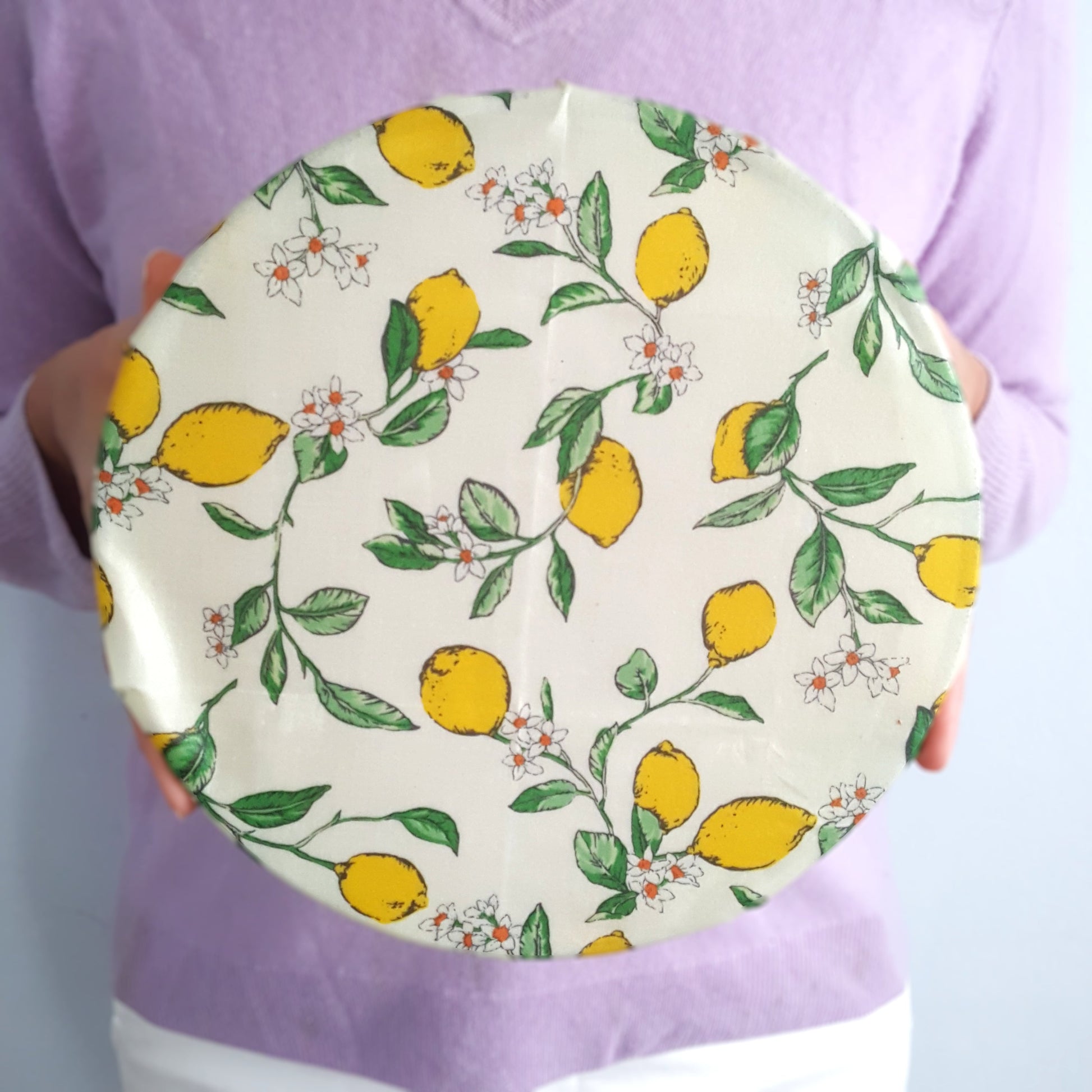*Set of 2 Large Handmade Beeswax Wraps | Italian Kitchen-3